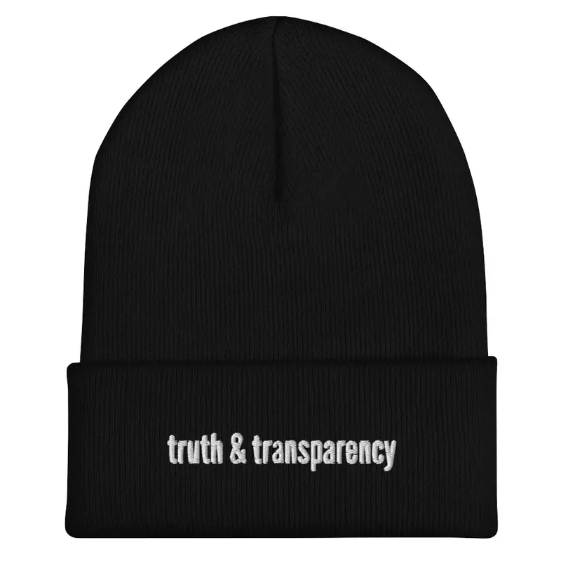 Black TnT Beanie